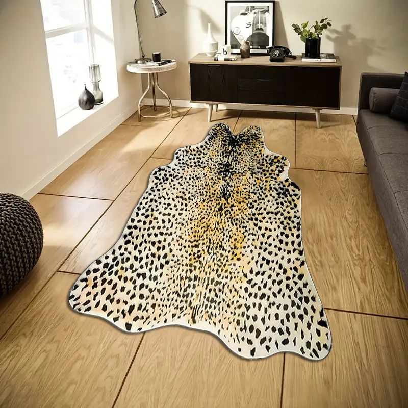 VIKAMA Karpet Kulit Hewan Imit - Cowhide Rug Faux ulasan dan harga