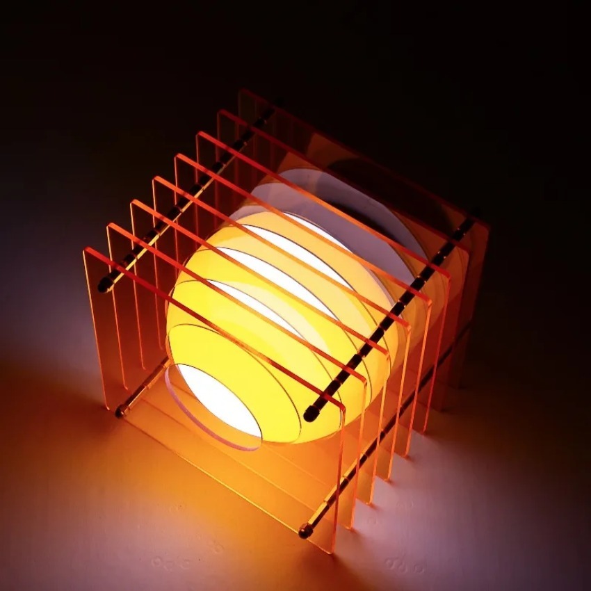 Lampu Bulan DIY Akrilik Seribu - Home Decor Light ulasan dan harga