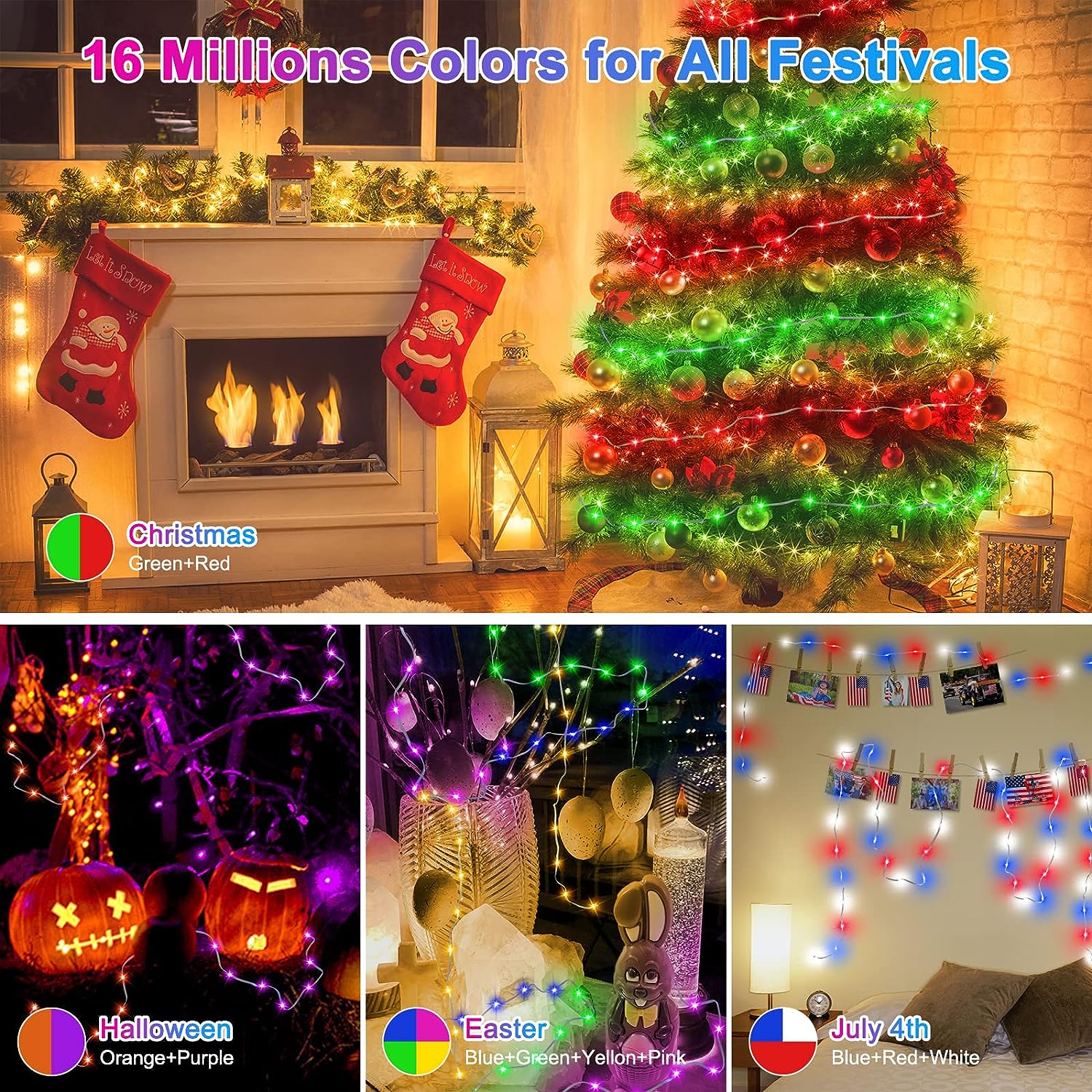 Lampu LED Dream Color WS2812B  - Home Decor App ulasan dan harga