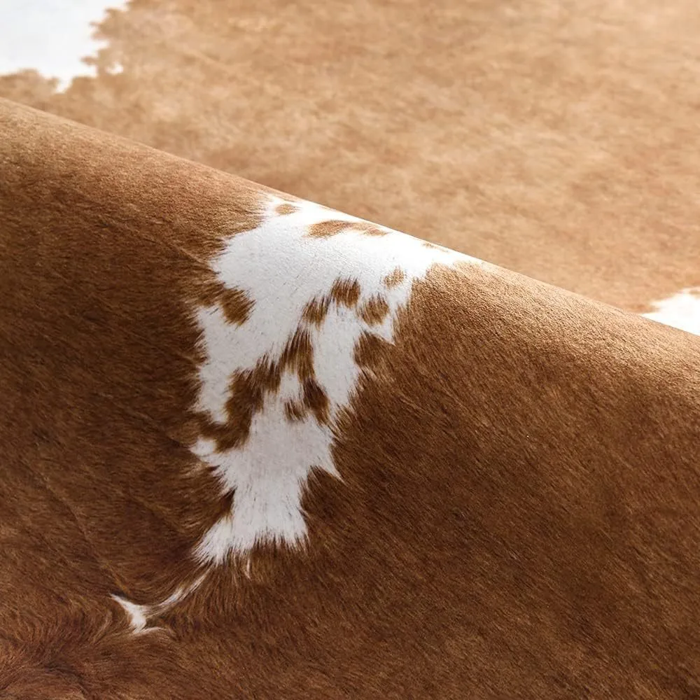 Karpet Kulit Sapi Imitasi Prem - Cowhide Rug Faux ulasan dan harga