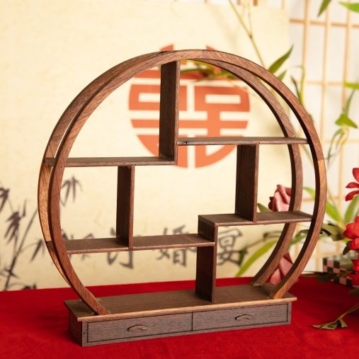 Stand Pajangan Kayu, Rak Teko  - Home Decor Exhibition ulasan dan harga