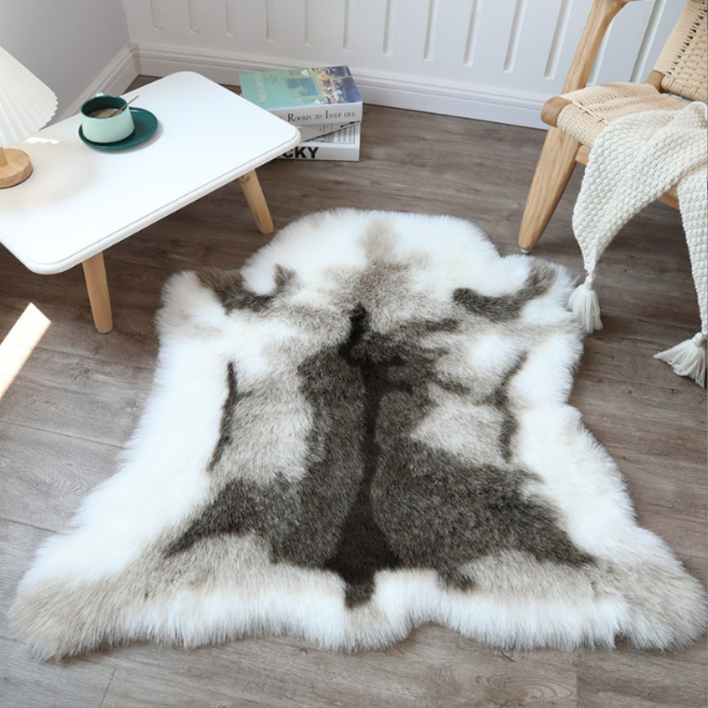 Karpet Bulu Rusa Palsu Mewah M - Cowhide Rug Faux ulasan dan harga