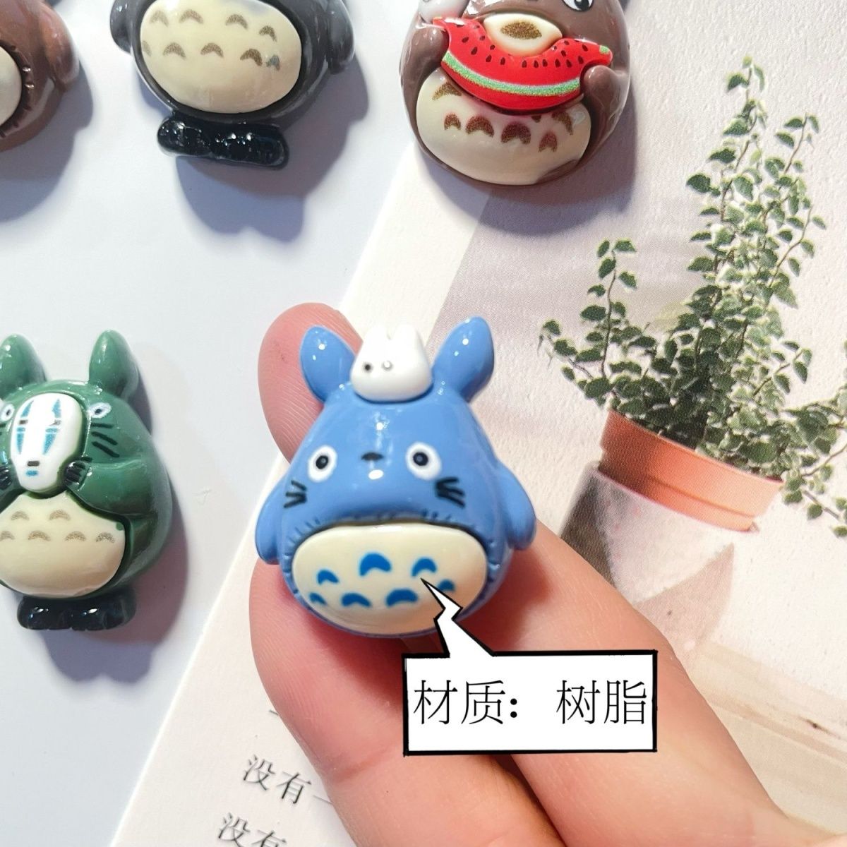 Magnet Kulkas Resin Anime Toto - Home Decor Deals ulasan dan harga