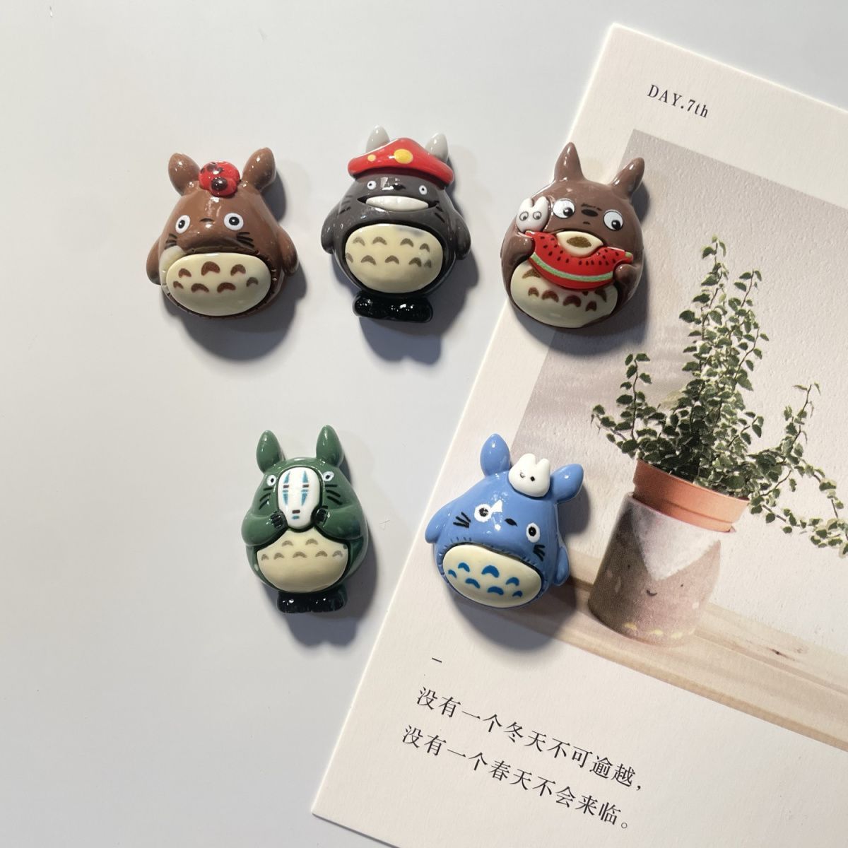 Magnet Kulkas Resin Anime Toto - Home Decor Deals ulasan dan harga